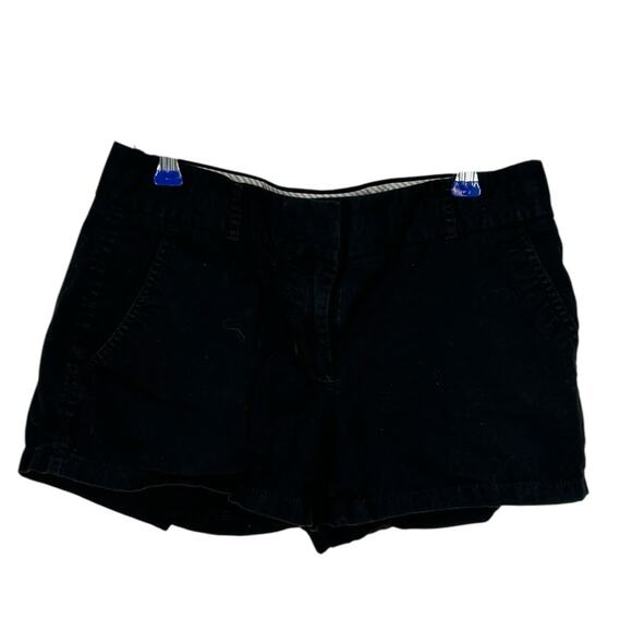 J. Crew Broken In Black Chino Shorts Size 0 - Picture 2 of 10